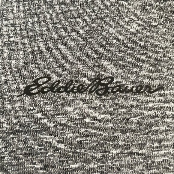 Eddie Bauer Motion Freedry Athletic SS Crew Nk Tech T Shirt Grey Blk Sz S NWOT - Picture 12 of 13
